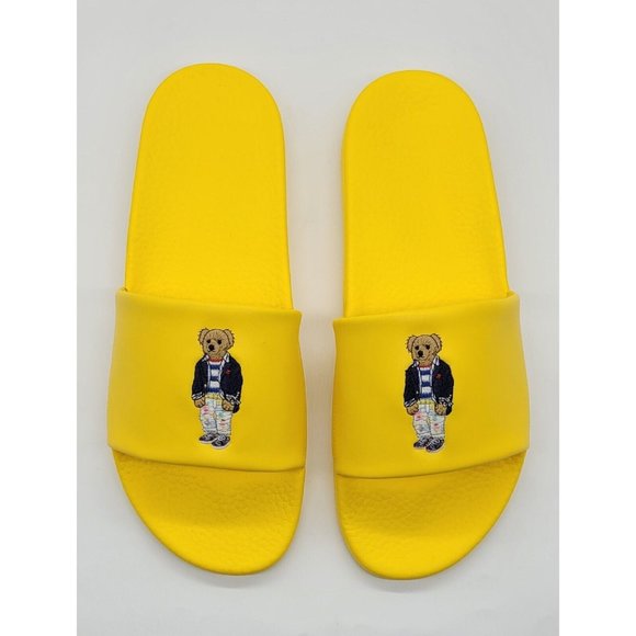 Ralph Lauren Polo Big Polo Bear Slides main image 8
